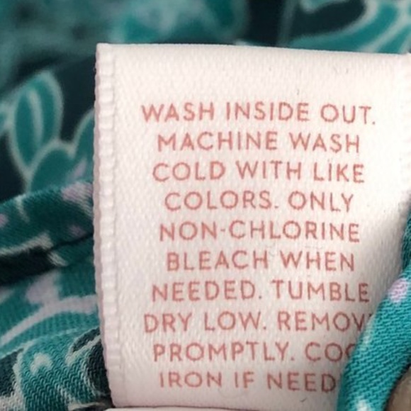 LC LAUREN CONRAD Top Blouse Pintuck Shark-Bite Patterned Teal Floral Size M L - Picture 13 of 14